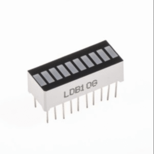 10 Segment GREEN LED Bar-Graph Display