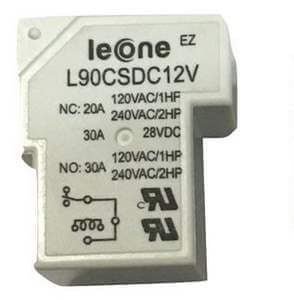 12V 30A L90 Leone DPDT T-Type Relay