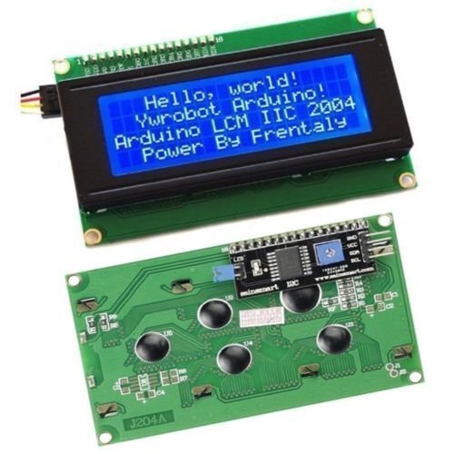 20x4 Blue LCD Display with IIC/I2C interface