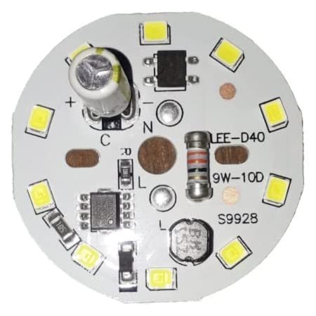 9 Watt White Alpha DOB MCPCB (1 Piece)