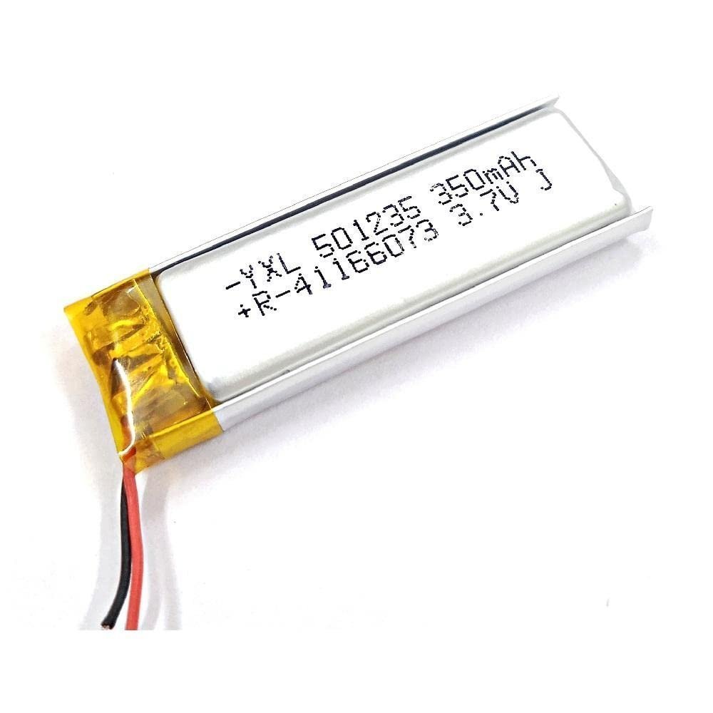 3.7V 350mAh Lipo Rechargeable Battery Model -YXL 501235