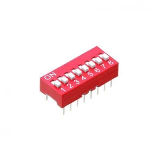 8 Way Dip Switch