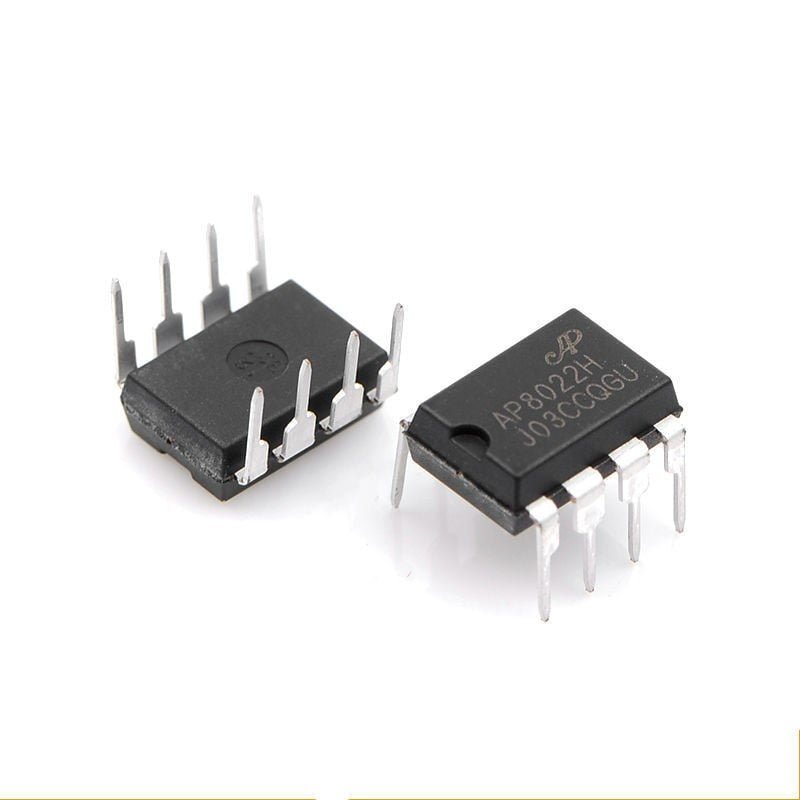 AP8022 AC-DC OFF LINE SMPS PRIMARY SWITCHER IC - DIP8 (Pack of 5)