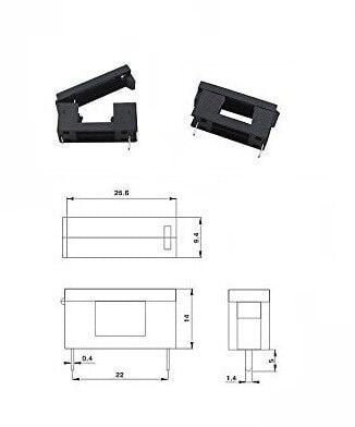 Fuse Holder PCB Mount Solderable