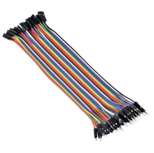 Male To Female Jumper Wires 10cm 40 Pcs