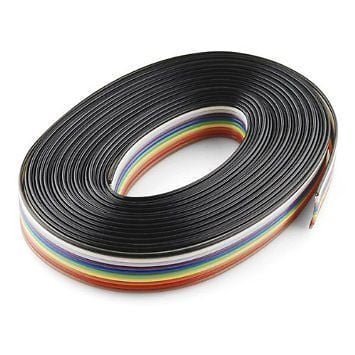 Multicolor Flat Ribbon Cable (per Meter) 10 Core