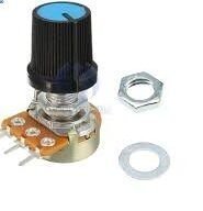 100K OHM potentiometer Rotary POT WITH NOB (Pack of 5)