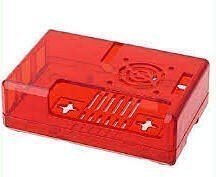 Raspberry Pi 3 B+ Case Plastic Cover Hard 4 Color Shell + Cooling Fan for Raspberry Pi 3 B+/ 3/2 / B+