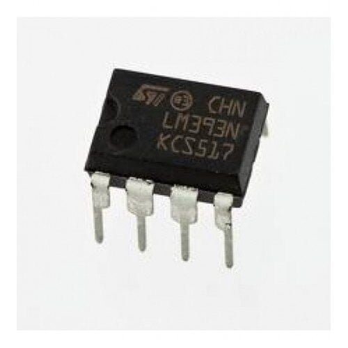 LM393 Low Power Low Offset Voltage Dual Comparator IC DIP-8 (Pack of 5)