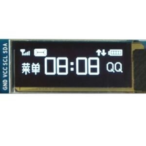 0.91 inch 128x32 Blue OLED Display Module with I2C/IIC Serial Interface