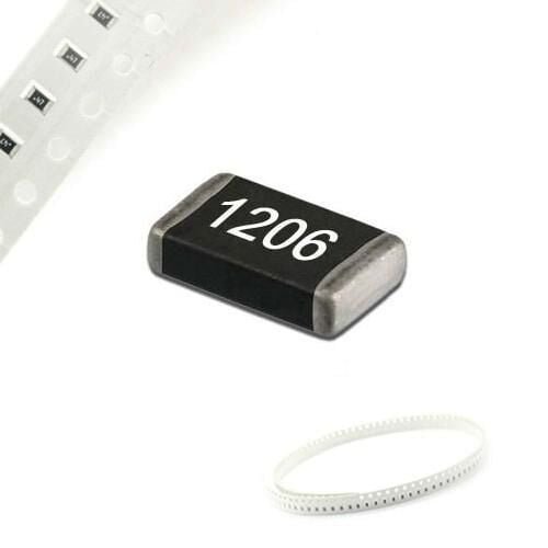 1 OHM 1206 SMD RESISTOR 0.25W WATT 1/8 WATT Surface Mount Chip Resistor