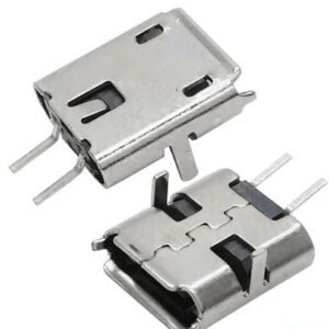Micro USB Type-B 2 Pin Female Socket
